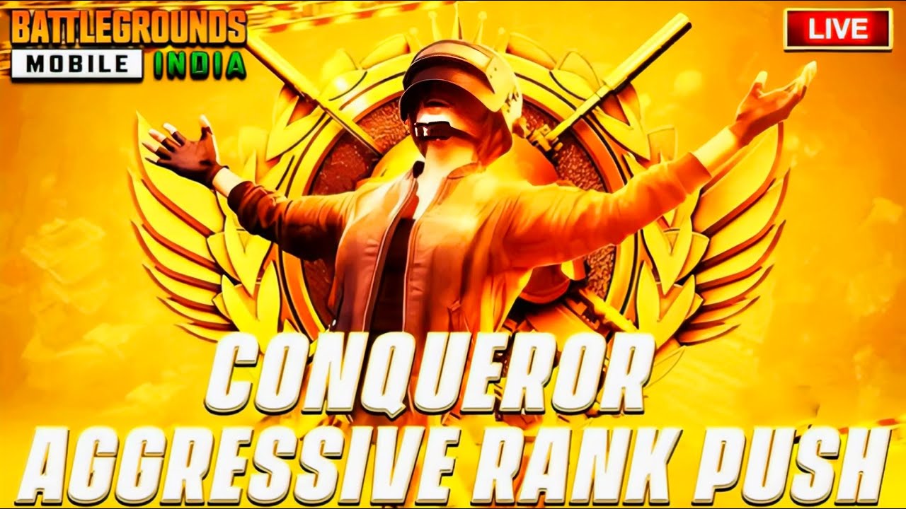 BGMI 3.6 update LIVE | CONQUEROR RANK PUSH #conqueror #bgmi #pubgmobile ...