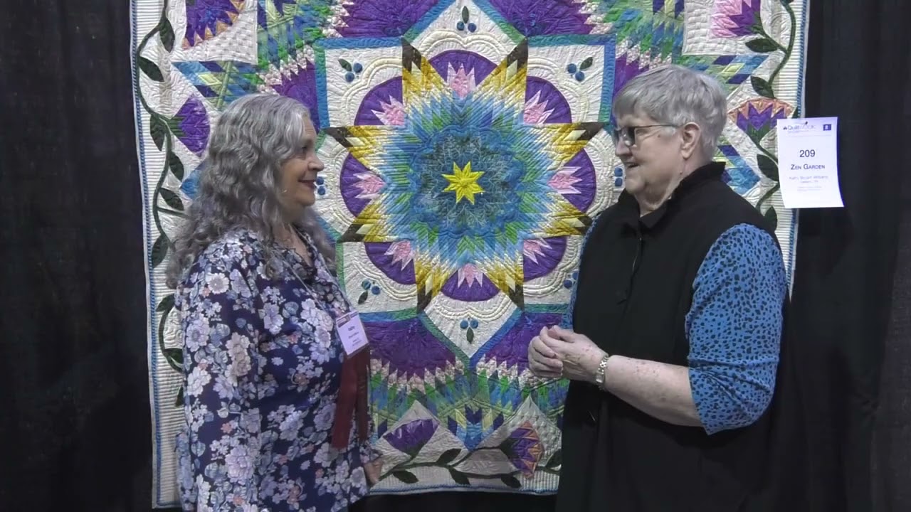 Kathy Bryant-Williams Displays Three Quilts at AQS QuiltWeek
