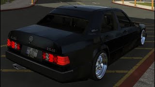 Car Parking Multiplayer Mercedes W201 190 E Modifiye