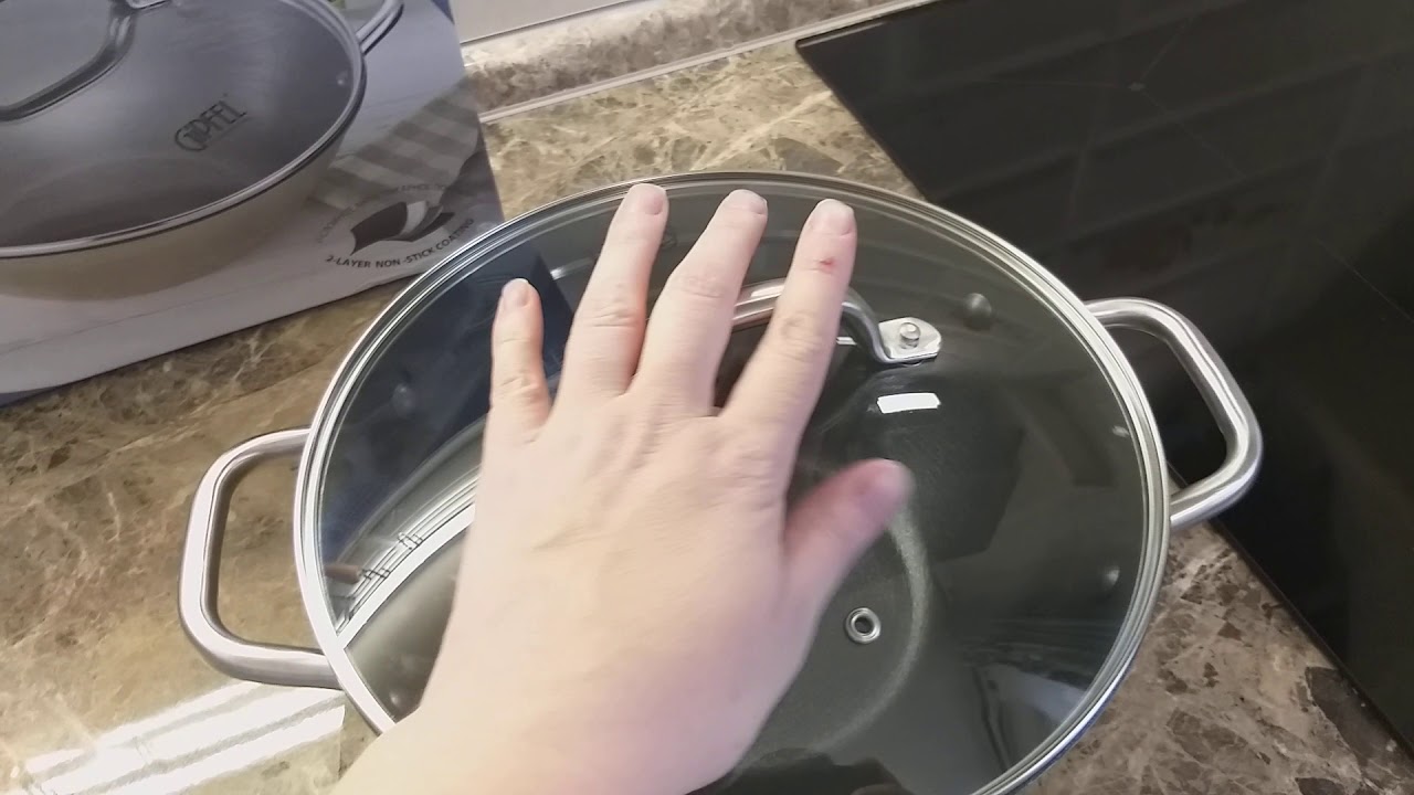 WOK GIPFEL CHAMPAGNE 3л., облегченный чугун с покрытием.