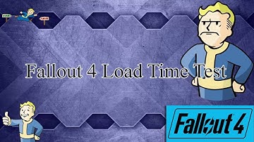 Fallout 4 Load times - ssd vs 1tb hhd vs 2tb hdd vs 3tb hdd