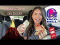 TACO BELL MUKBANG! Trying NEW volcano items!