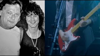 Eddie Van Halen and David Gilmour - what they thought of each other