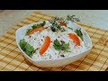 Салат "Узбекистан" из черной редьки и мяса