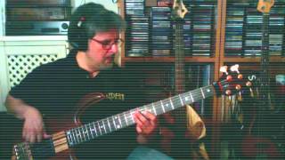 Video thumbnail of "Get Lucky - Daft Punk (Bass Cover) by Rino Conteduca with bass Ken Smith BSR5 black tiger"