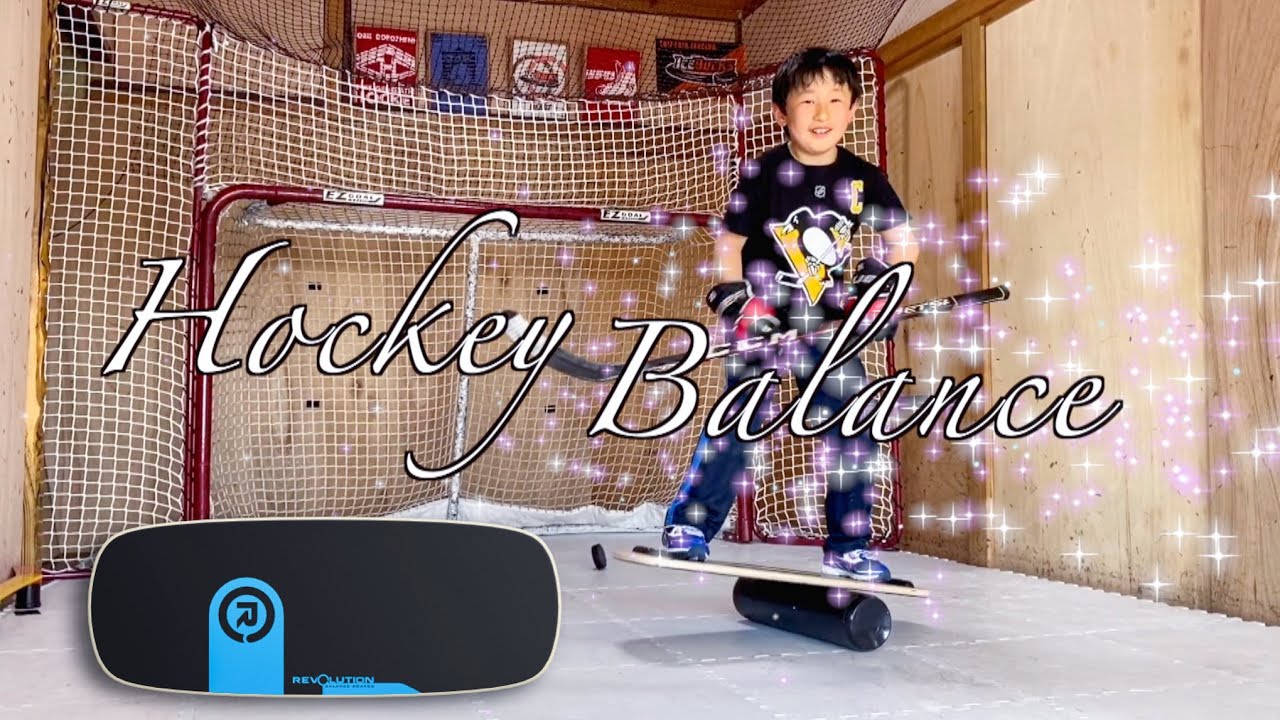 "CRAZY" Balance Board Hockey Drills for Kids Revolution 101 YouTube