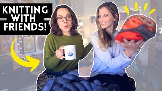 Knitting with a friend...🧶☕️ || The Knitting Podcast by WOOL NEEDLES HANDS 15,480 views 3 months ago 43 minutes