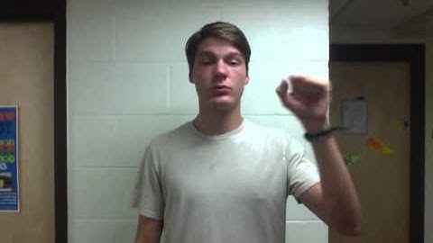 ASL 1 Video Project 1