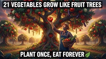 These 21 Vegetables Grow Like Fruit Trees. Plant Once, Eat Forever