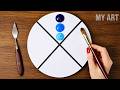 I Painted The Most Satisfying ASMR Acrylic Painting