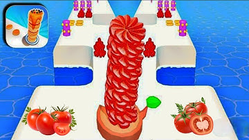 Pancake Run - UNBELIEVABLE MAX LEVEL All Level Mobile Gameplay Walkthrough Android IOs Alltrailer PR