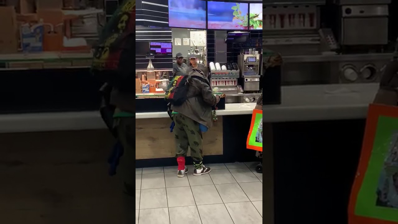 Crazy Guy Absolutely Destroying A Mcdonalds Service Counter Youtube