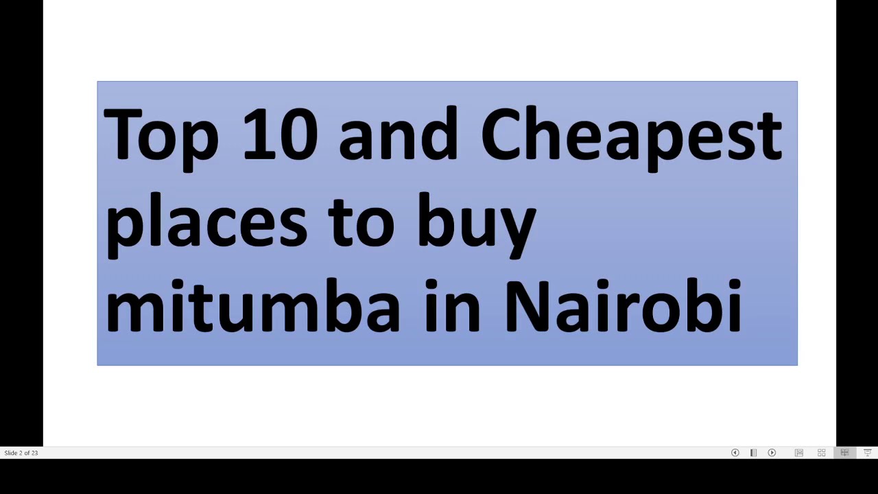 Top 10 cheapest places to buy Mitumba Clothes in Nairobi YouTube