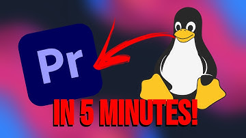 How to get ADOBE PREMIERE Running on LINUX in just 5 MINUTES (Wine/Bottles)
