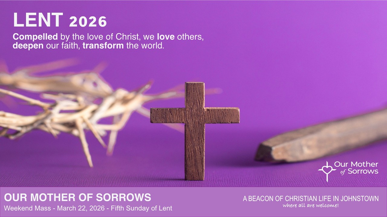 Weekend Mass - Fifth Sunday of Lent - March 22, 2026 8:30 AM - YouTube