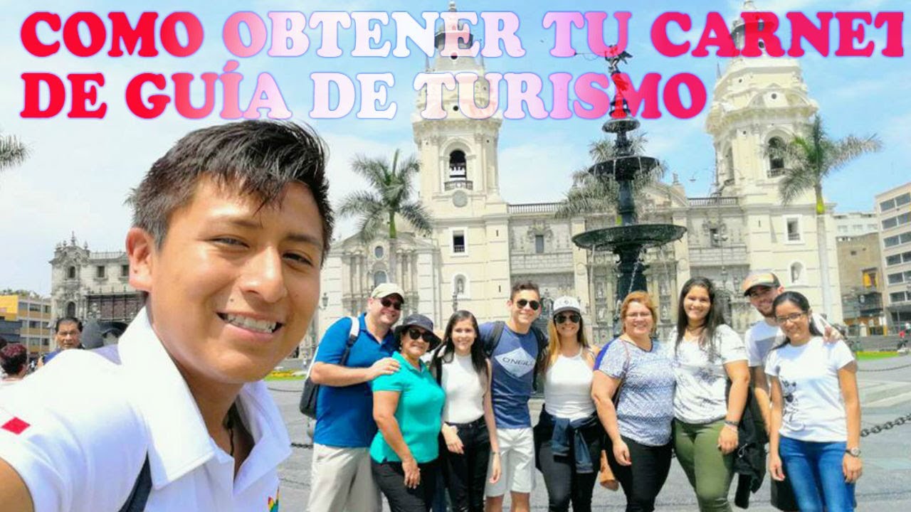 Cómo Obtener Tu Carnet de Guía de Turismo // Guía Jordan Mendieta - YouTube