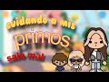 Cuido a mis primos luna y Dilan pero asen travesuras🤫🫢