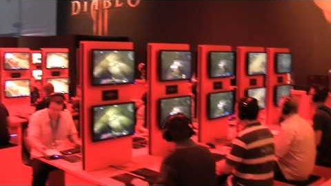 Diablo 3 - Gamescom 2009 - Blizzard booth