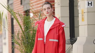 【Raincoat Gallery 09】Reflective 3M Rainsuit for men and women