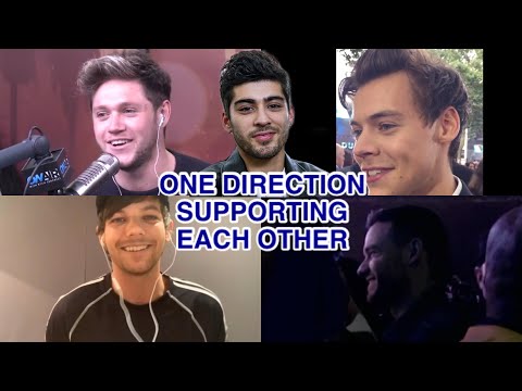 One Direction supporting each other during hiatus (part 1)