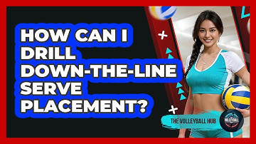 How Can I Drill Down-The-Line Serve Placement?