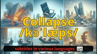 Collapse meaning with 5 examples
