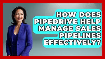 How Does Pipedrive Help Manage Sales Pipelines Effectively? | Sales Pro Blueprint News