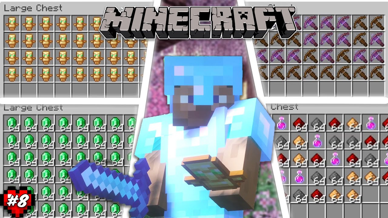 I Build Ultimate Raid Farm In Minecraft Survival (#8)