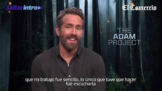 Ryan Reynolds entrevista en español por El proyecto Adam