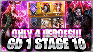 Ezerath Is Officially The Most Broken Hero IN THE GAME!!! Only 4 Heroes NEEDED! | Watcher of Realms