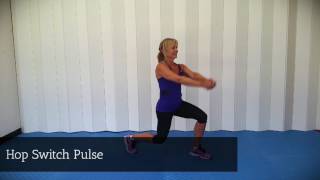 Static Lunge Pulse - By Square Box Fitness