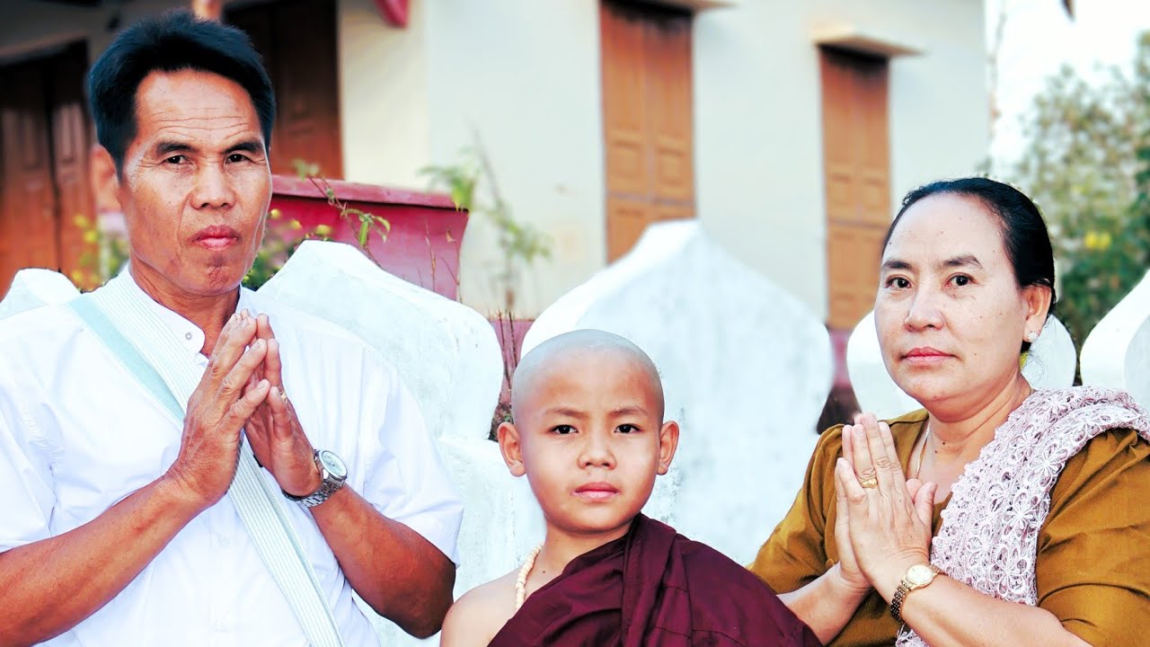 ဦးကြာနို + ဒေါ်ထွေးကြည် ရဟန်းခံ၊ရှင်ပြု