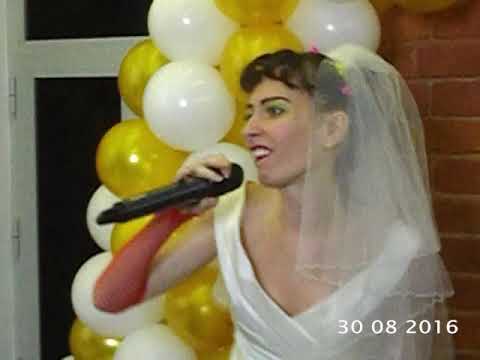 Невеста читает рэп на свадьбе. Слитое свадебное видео твоей одноклассницы Лиды