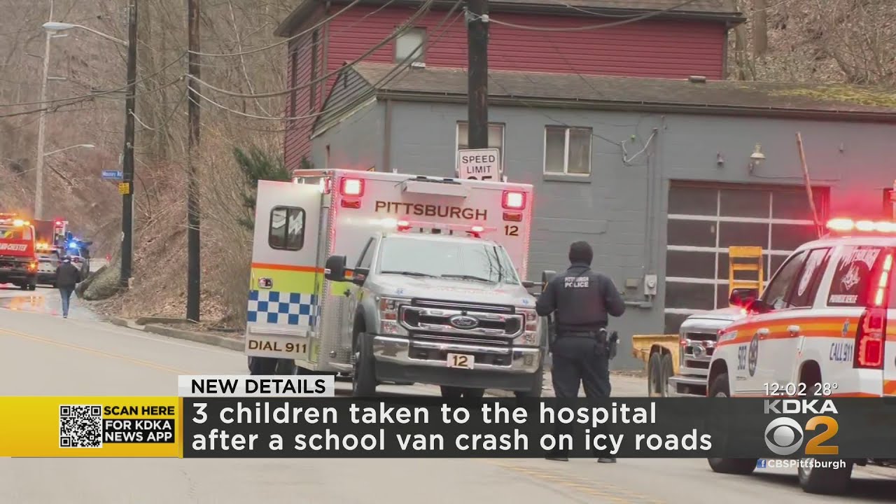 3 Children Evaluated At Hospital After School Van Rolls In New Homestead