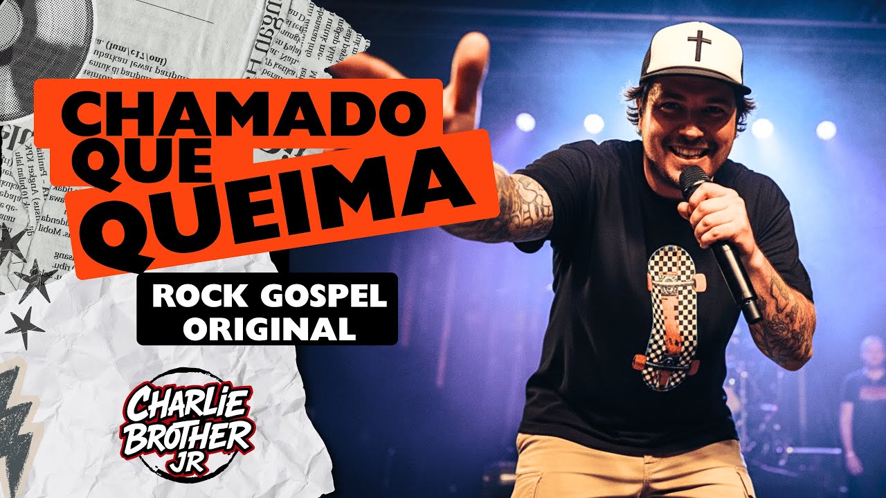 CHAMADO QUE QUEIMA | Jeremias 20:9 🔥 Rock Gospel Original | Charlie Brother Jr