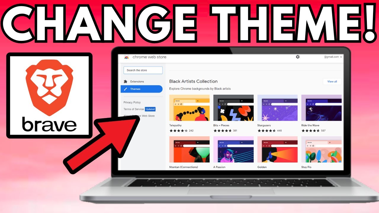 How To Change The Theme In Brave Browser 2024 - YouTube