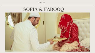 TEASER | SOFIA & FAROOQ's WEDDING