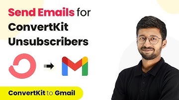 How to Send Emails for New Unsubscribes in ConvertKit Automatically - ConvertKit Gmail Integration