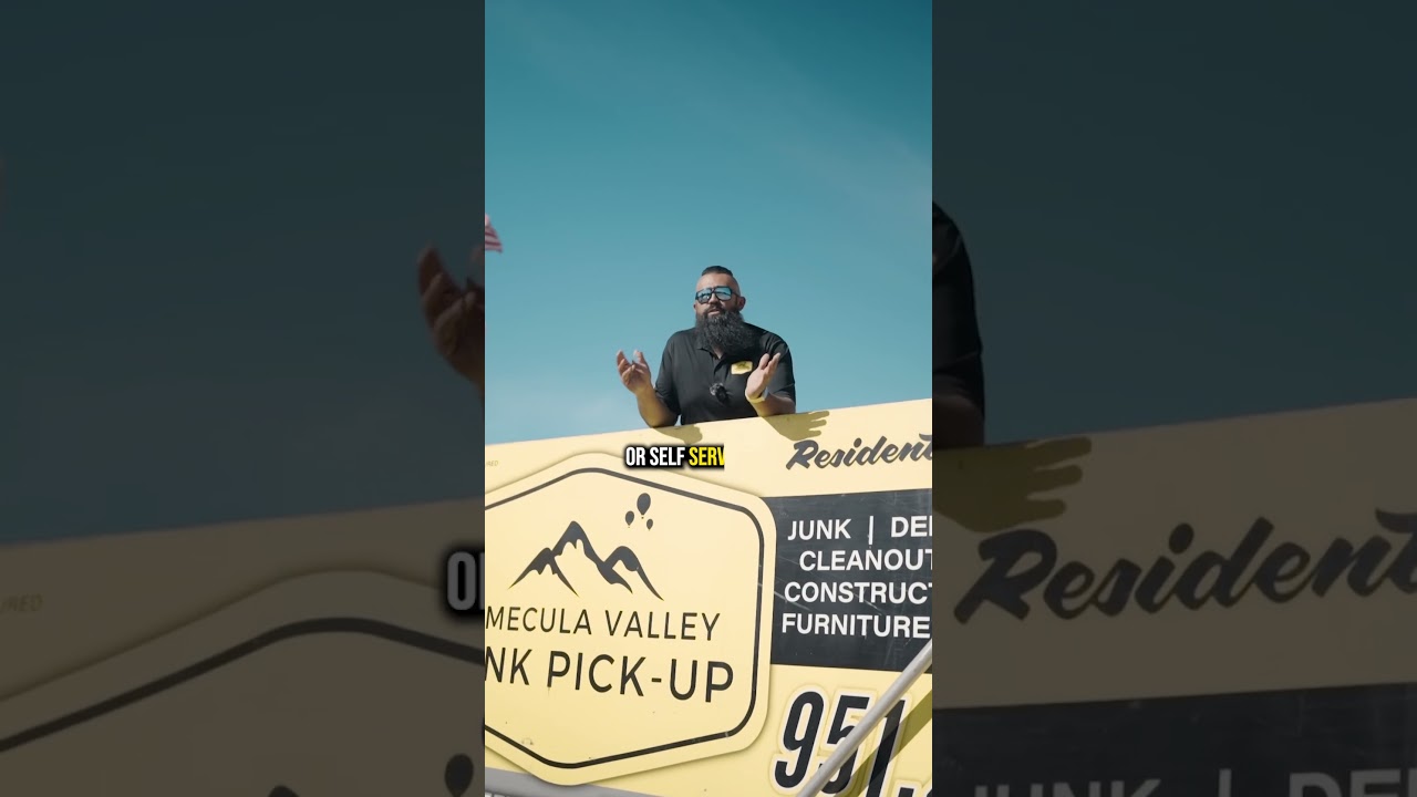 How to get rid of junk in the Temecula Valley