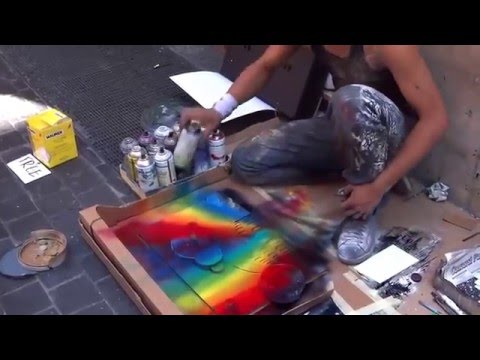 Видео: уличные художники #1