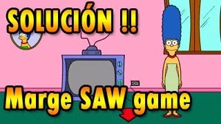 Solución Marge Simpson Saw Game Solucion de InkaGames [ Español/Spanish ] #1 Completar