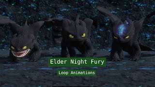 Elder Night Fury | 3D Animation Loops