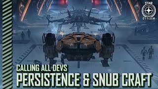 Star Citizen: Calling All Devs - Persistence, Snub Craft and Landing Systems