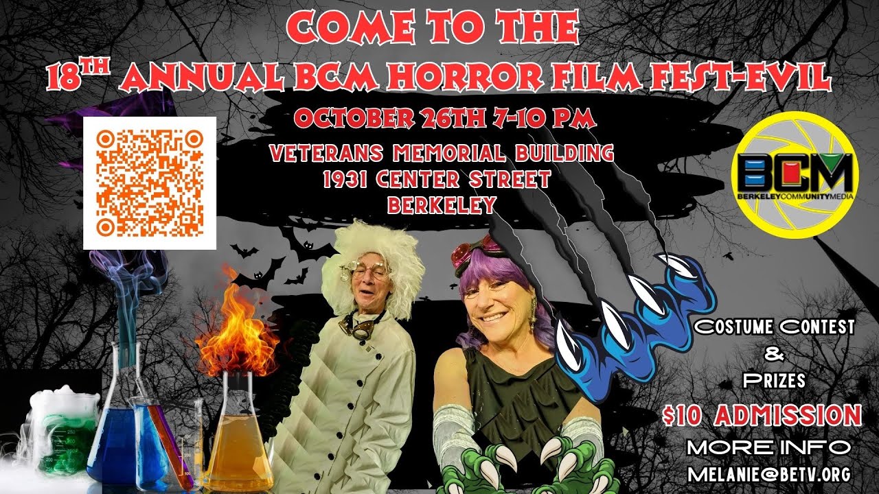 Come to the 18th Annual BCM Horror Film Fest-Evil