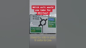 Roundabout Signs #drivingtest #car #junction #caraccessories #automobile #roundabout #carparts