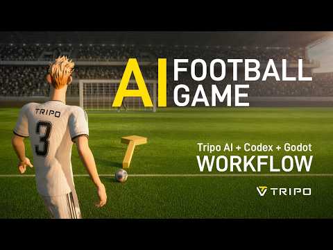 How to Rapidly Build Mini-Games with a Fully AI Workflow | Tripo AI + Codex + Godot