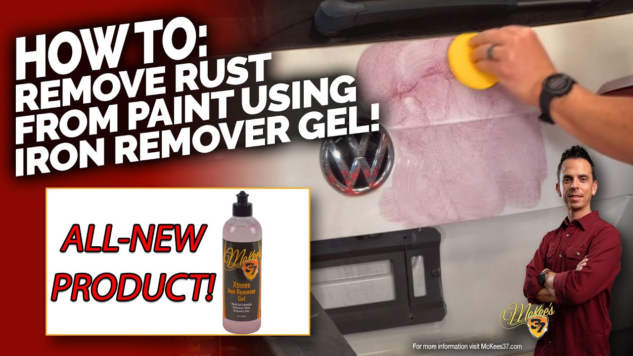 *NEW PRODUCT* Xtreme Iron Remover GEL How To Remove Rust From Paint