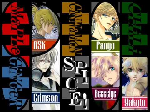 sm8449284 - 【風味】合唱「SPICE！-Boys Edition-」【絶佳】