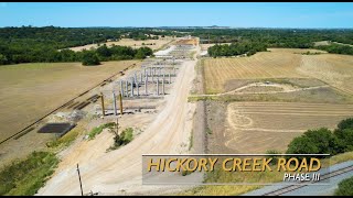 Construction Update:  Hickory Creek Road Phase III