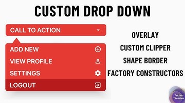Custom DropDown | Flutter UI